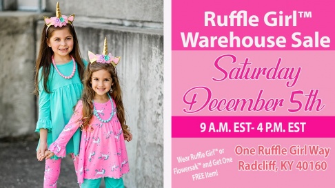 Ruffle Girl Warehouse Sale