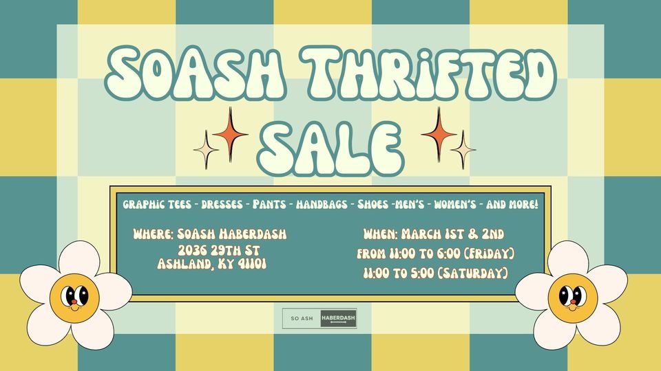 SoAsh Thirfited Sale